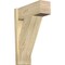 Ekena Millwork Traditional Block Rough Sawn Outlooker, Douglas Fir, 8"W x 20"D x 28"H OUT08X20X28TRA05RDF - alternate 1